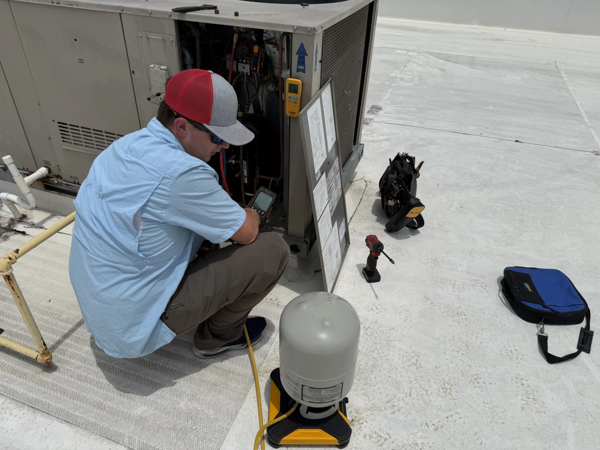 Commercial maintenance visit in Hammond, LA