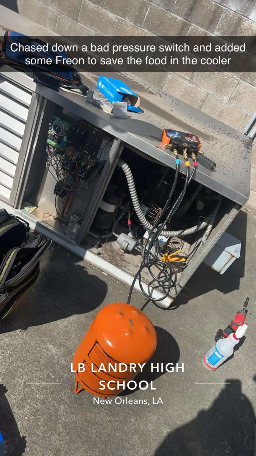 Walk-In Cooler & Freezer Repair service by TMAC Heating & Cooling in Kentwood, LA